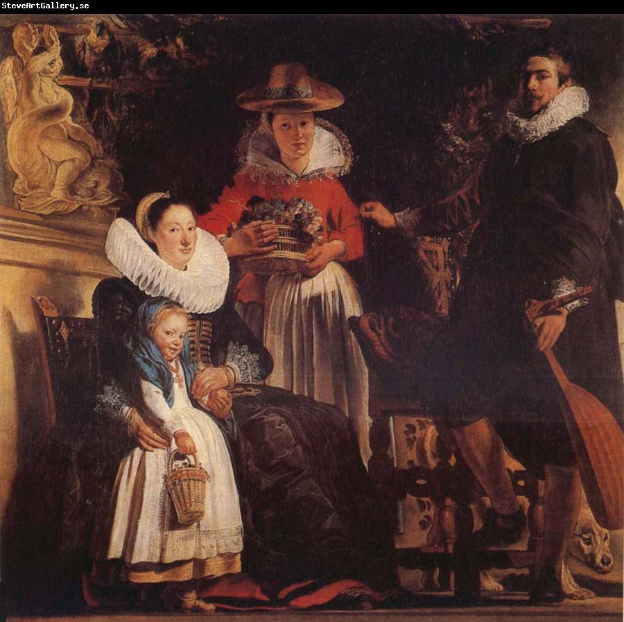 Jacob Jordaens The Family of the Artist